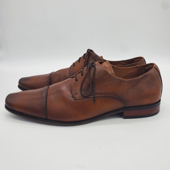 Florsheim Postino Plain Toe Oxford Cognac Shoes